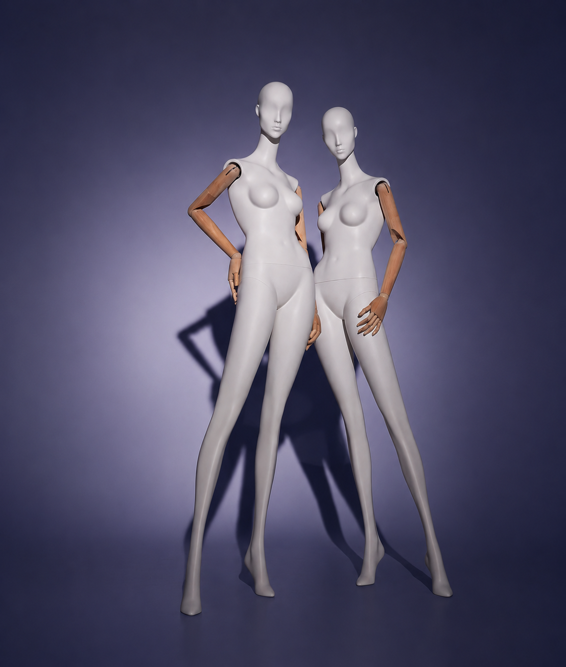 AMOY fiberglass display mannequins
