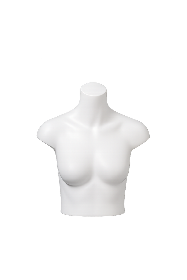 AMOY female bust / torso display form (FB-01) | مجسم عرض صدر/جذع نسائي من آموي