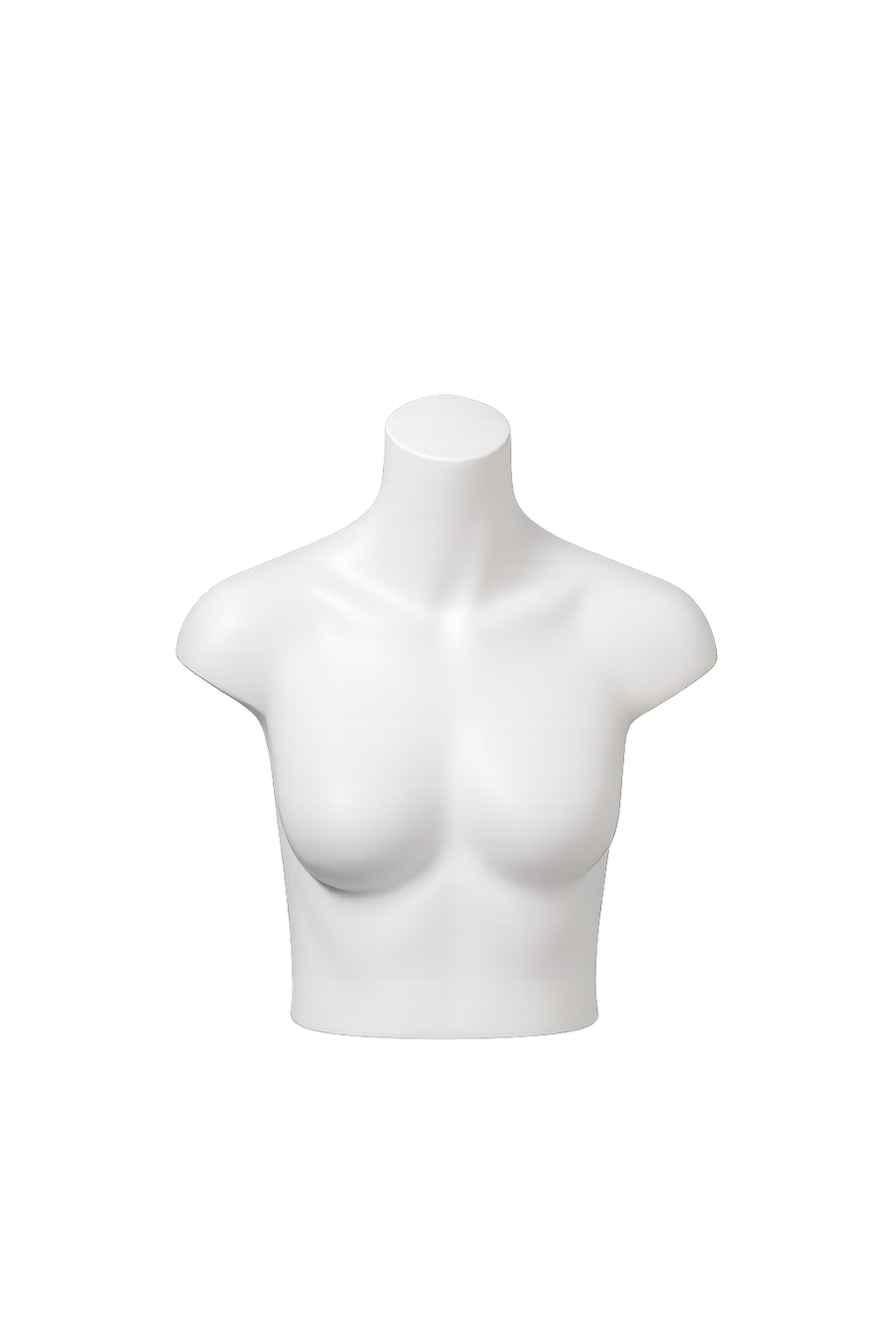AMOY female bust / torso display form (FB-01) | مجسم عرض صدر/جذع نسائي من آموي