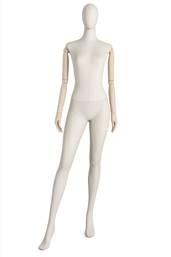 AMOY female full-body flexible / poseable mannequin (FW-01) | مانيكان نسائي كامل الجسم مرن وقابل للتحريك من آموي