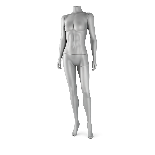 AMOY female full-body mannequin, sport / athletic pose (FS-04) | مانيكان نسائي كامل الجسم بوضعية رياضية من آموي
