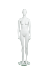 AMOY female full-body mannequin, standard standing pose (FN-02) | مانيكان نسائي كامل الجسم بوضعية وقوف قياسية من آموي