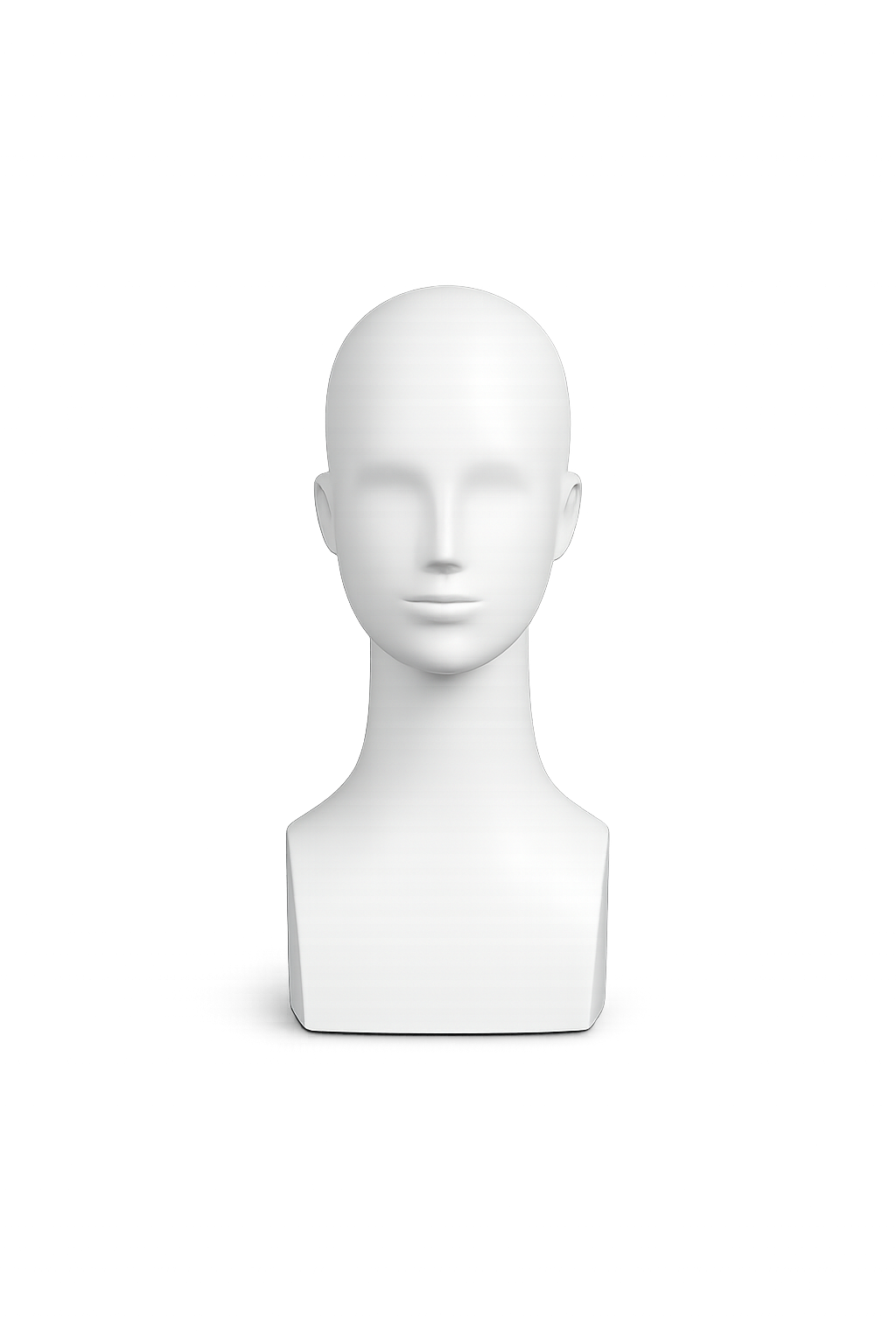 AMOY female head & shoulders display form (FH-01) | مجسم عرض رأس وأكتاف نسائي من آموي