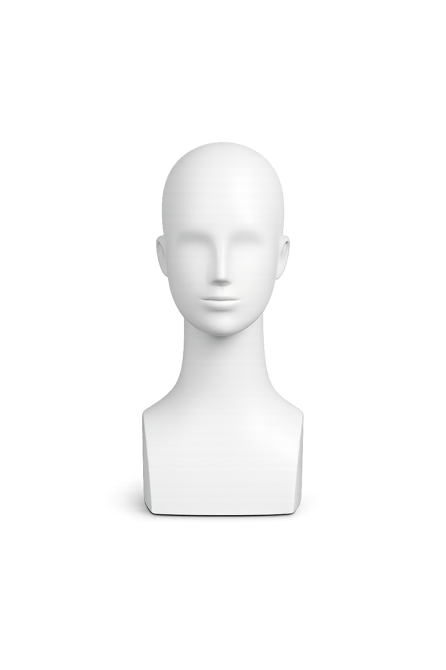 AMOY female head & shoulders display form (FH-01) | مجسم عرض رأس وأكتاف نسائي من آموي