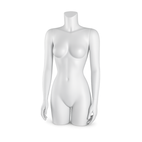 AMOY female torso & legs display form (FQ-02) | مجسم عرض جذع وأرجل نسائي من آموي