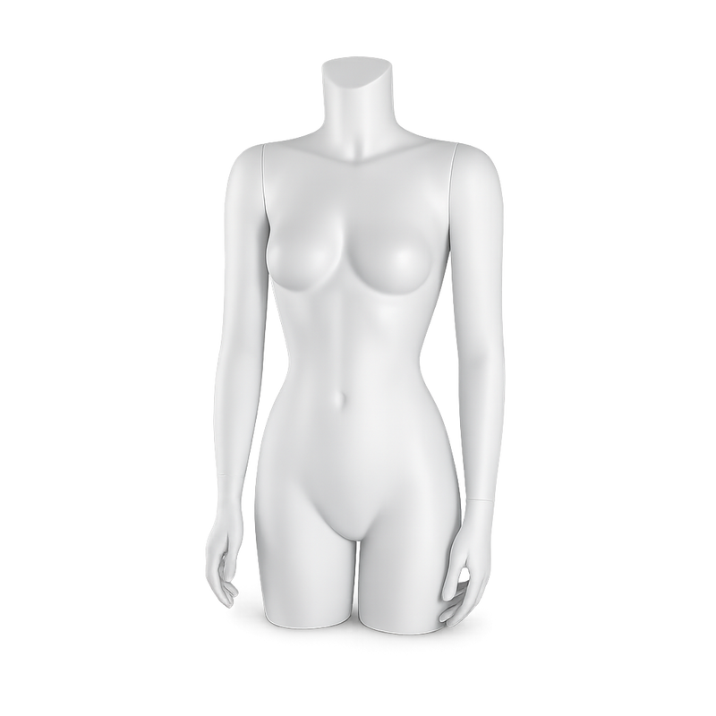 AMOY female torso & legs display form (FQ-02) | مجسم عرض جذع وأرجل نسائي من آموي