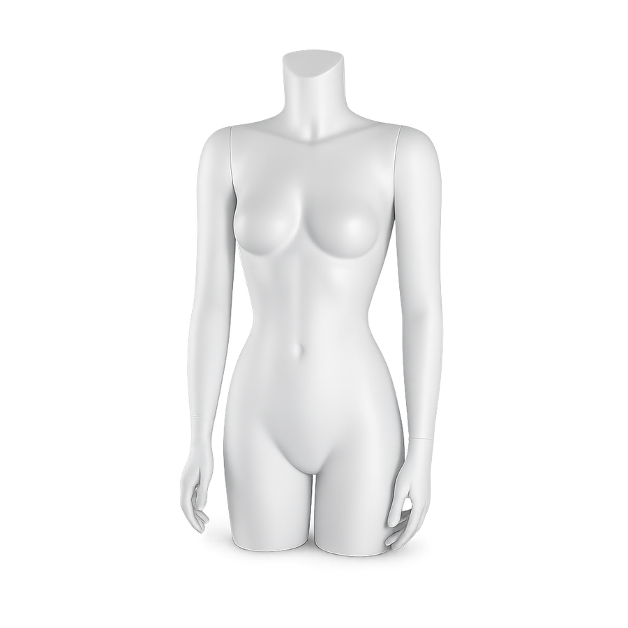 AMOY female torso & legs display form (FQ-02) | مجسم عرض جذع وأرجل نسائي من آموي