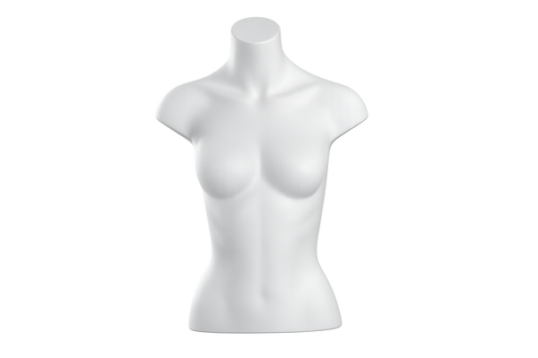 AMOY female torso display form (FQ-03) | مجسم عرض جذع نسائي من آموي