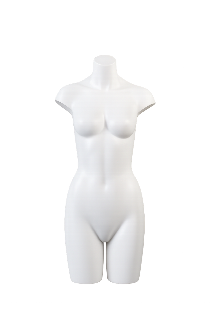 AMOY female torso display form with shoulders (FQ-01) | مجسم عرض جذع نسائي مع أكتاف من آموي