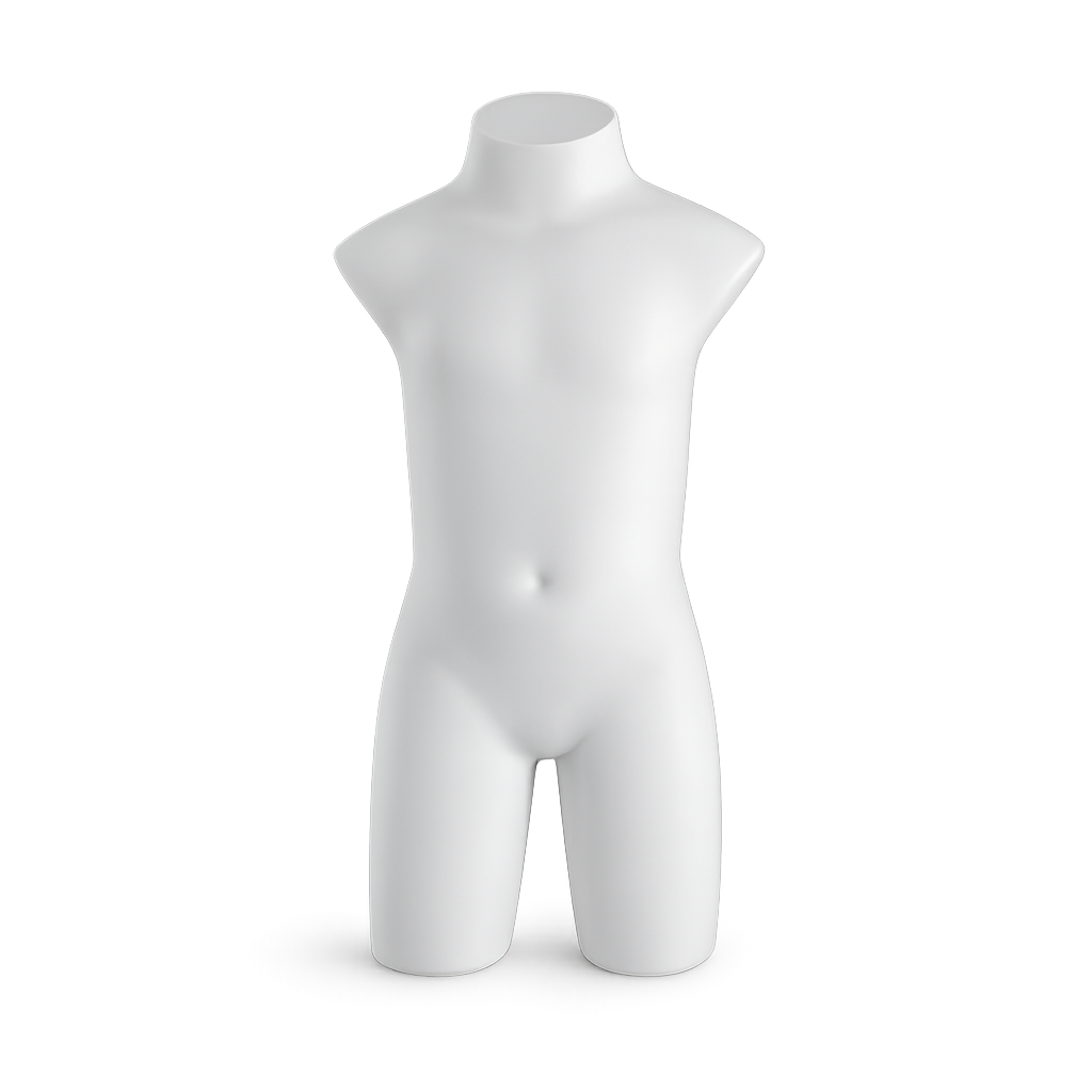 AMOY kids child torso display form (KQ-01) | مجسم عرض جذع أطفال من آموي