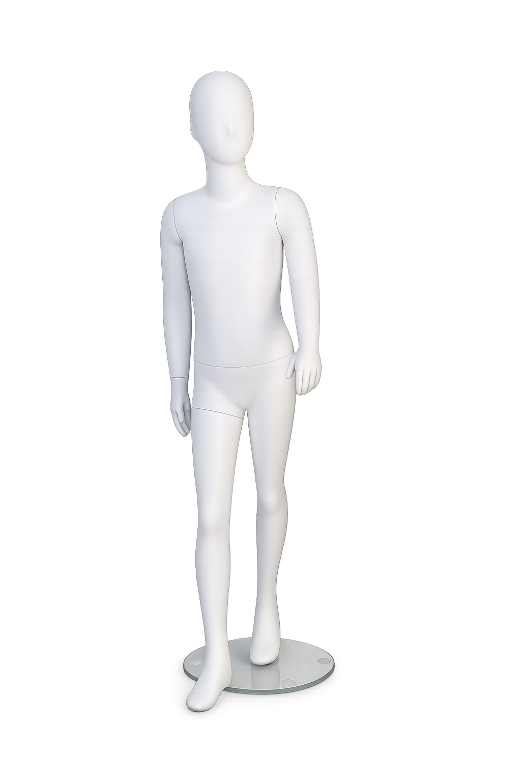 AMOY kids full-body child mannequin, standing pose (KA-04) | مانيكان أطفال كامل الجسم بوضعية وقوف من آموي