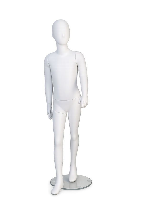 Kids Full-Body Mannequin – Child Standing Pose (KA-04)