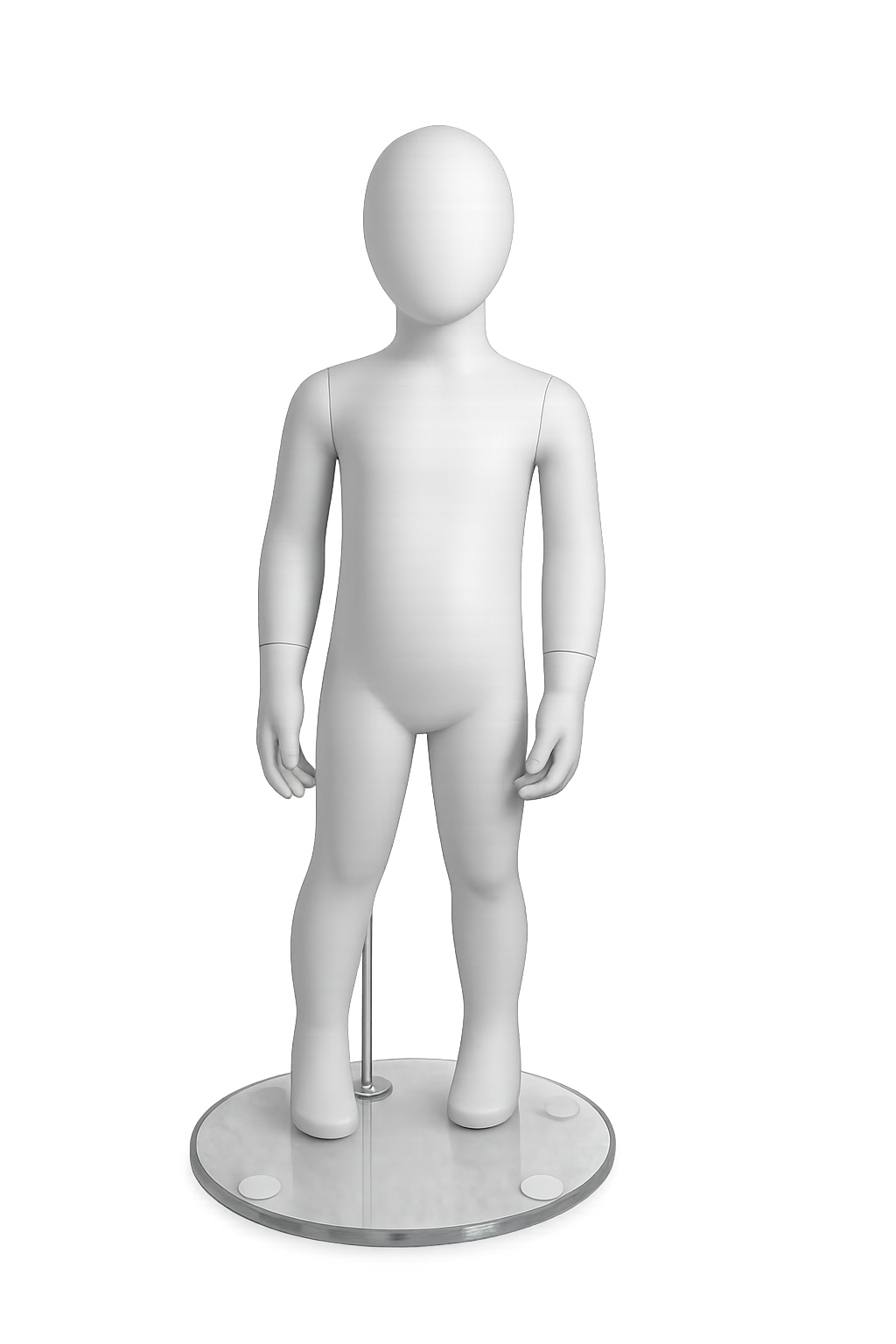 AMOY kids full-body child mannequin, standing pose (KA-05) | مانيكان أطفال كامل الجسم بوضعية وقوف من آموي