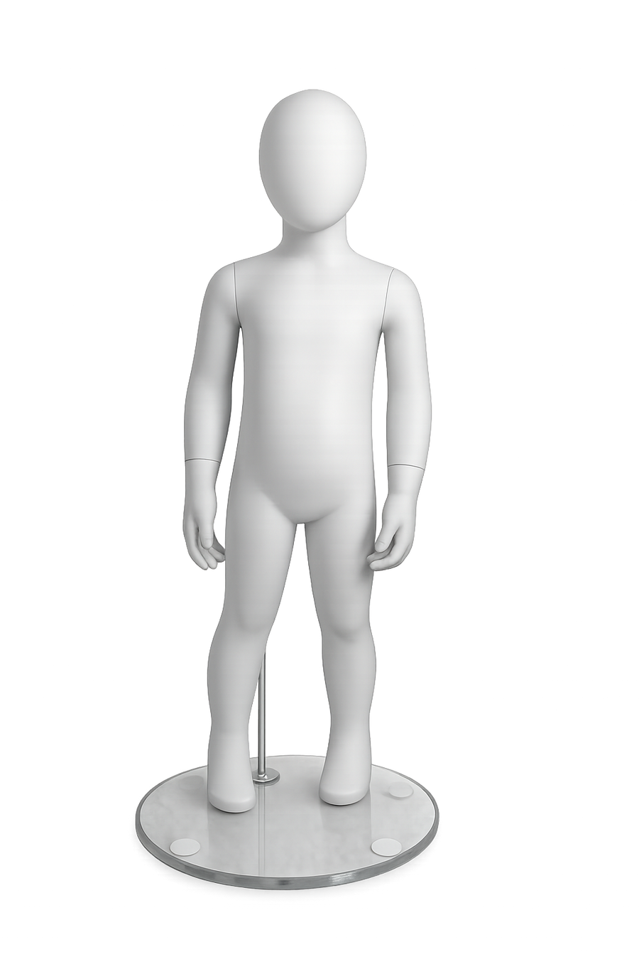 AMOY kids full-body child mannequin, standing pose (KA-05) | مانيكان أطفال كامل الجسم بوضعية وقوف من آموي