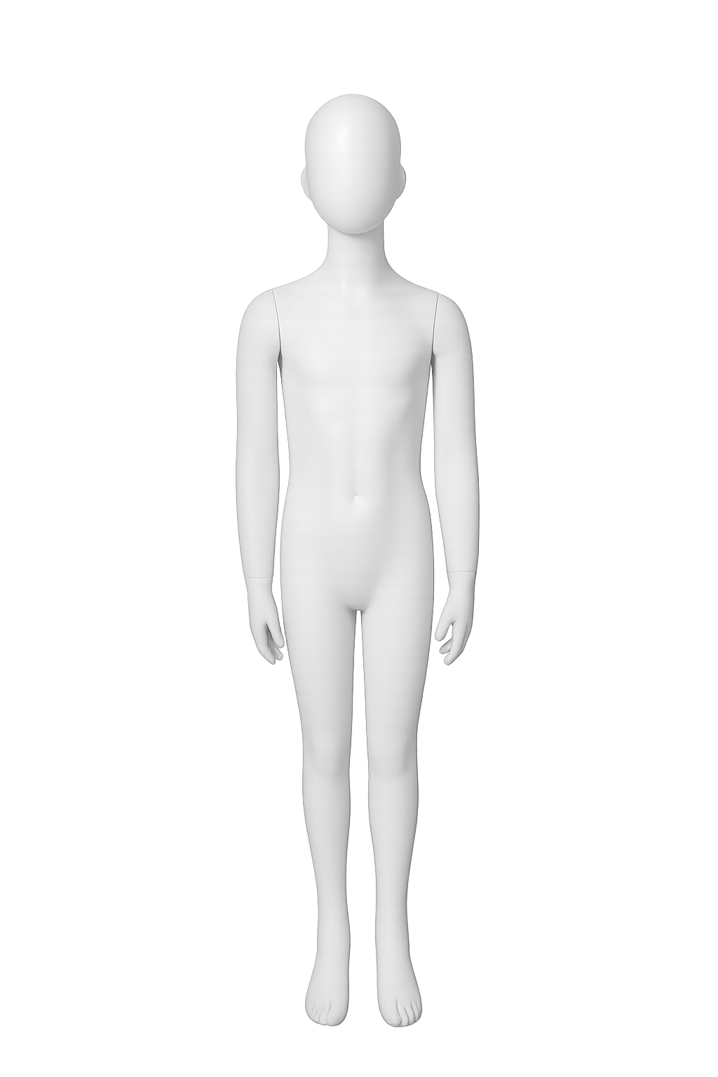 AMOY kids full-body mannequin, standard child pose (KN-01) | مانيكان أطفال كامل الجسم بوضعية قياسية من آموي